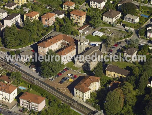 Photo aérienne de Bellinzona