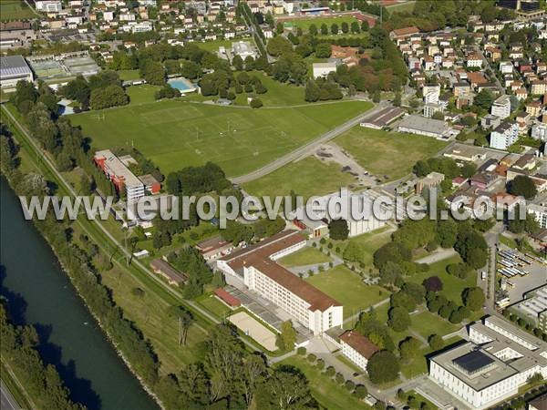 Photo aérienne de Bellinzona