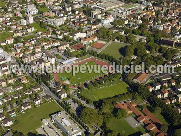 Photo aérienne de Bellinzona