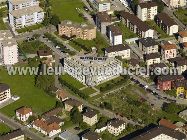 Photo aérienne de Bellinzona