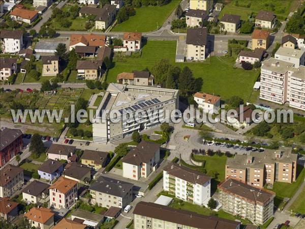 Photo aérienne de Bellinzona