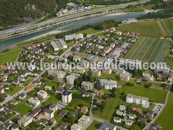 Photo aérienne de Bellinzona