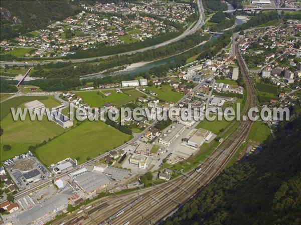 Photo aérienne de Bellinzona