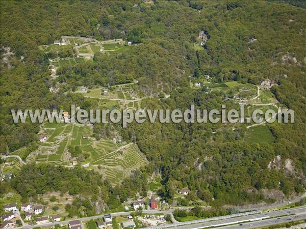 Photo aérienne de Bellinzona