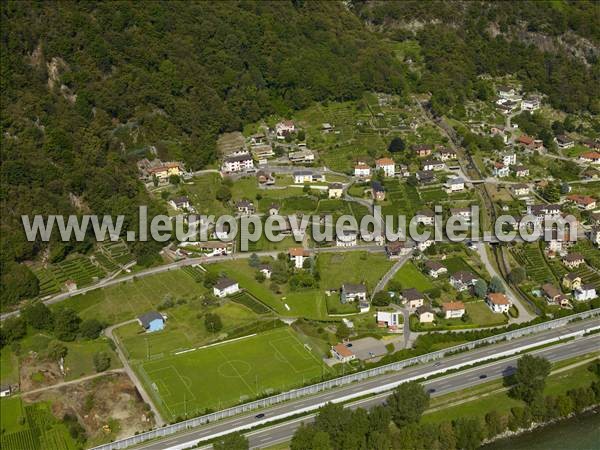 Photo aérienne de Bellinzona