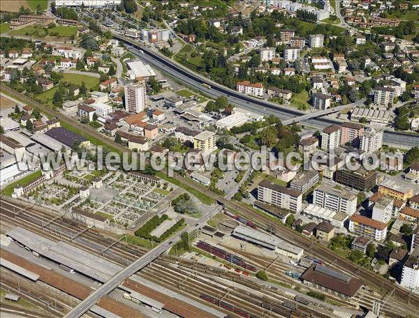 Photo aérienne de Chiasso