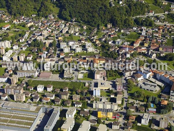 Photo aérienne de Giubiasco