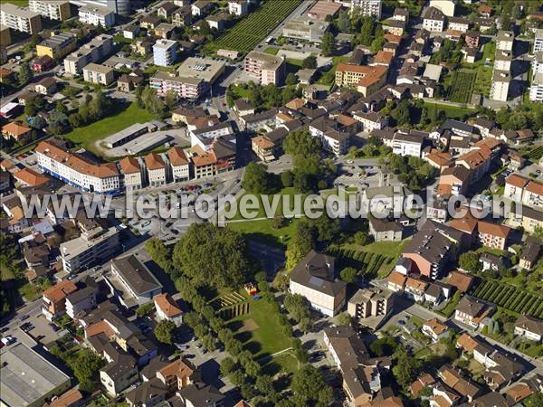 Photo aérienne de Giubiasco