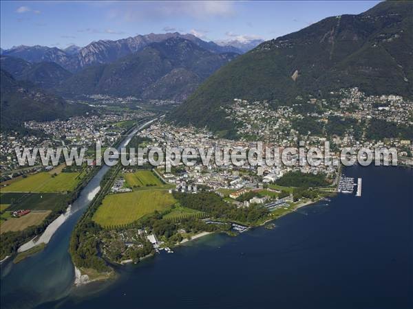 Photo aérienne de Locarno