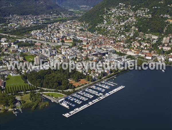 Photo aérienne de Locarno