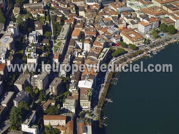 Photo aérienne de Lugano