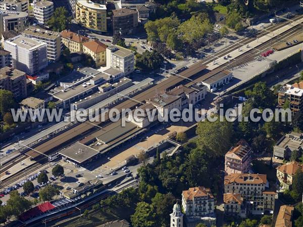 Photo aérienne de Lugano