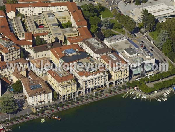 Photo aérienne de Lugano