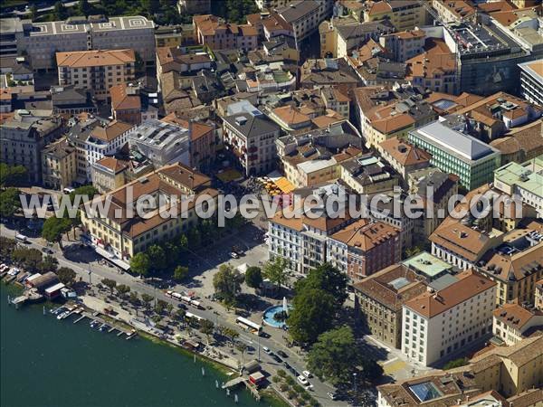 Photo aérienne de Lugano