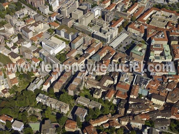 Photo aérienne de Lugano