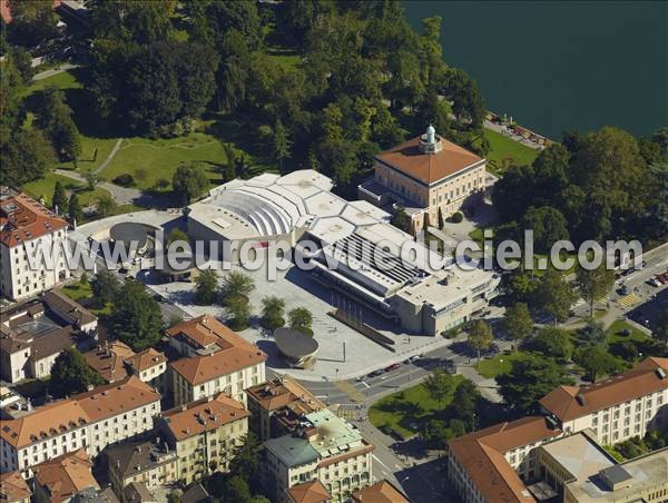 Photo aérienne de Lugano