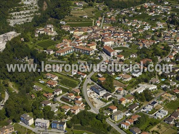 Photo aérienne de Morbio Inferiore