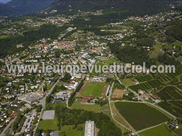 Photo aérienne de Morbio Inferiore