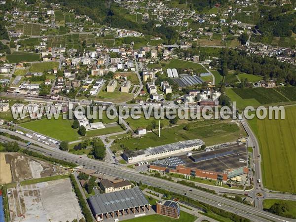 Photo aérienne de Tenero-Contra