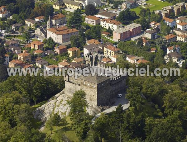 Photo aérienne de Bellinzona