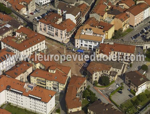 Photo aérienne de Bellinzona