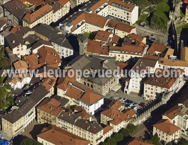 Photo aérienne de Bellinzona