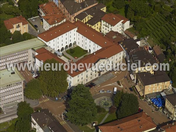 Photo aérienne de Bellinzona