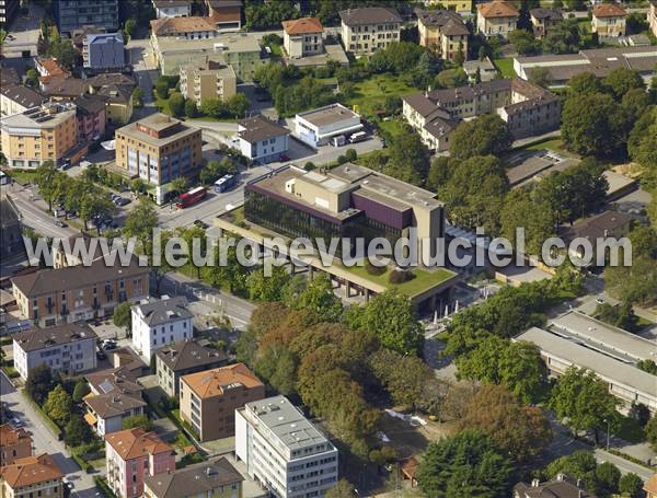 Photo aérienne de Bellinzona