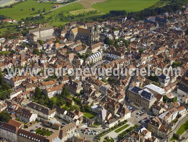 Photo aérienne de Langres