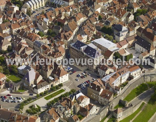 Photo aérienne de Langres