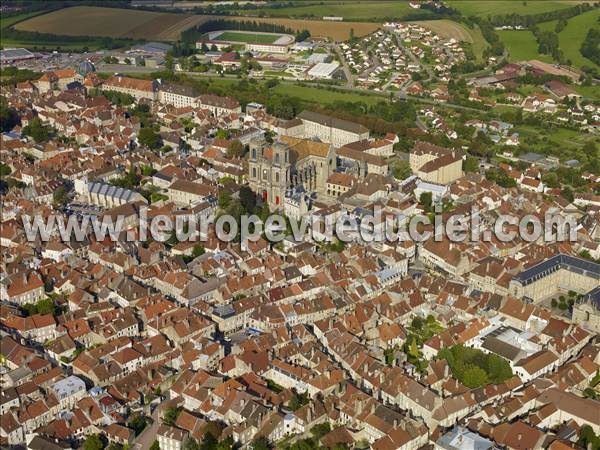 Photo aérienne de Langres