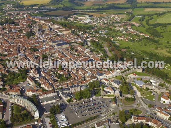 Photo aérienne de Langres