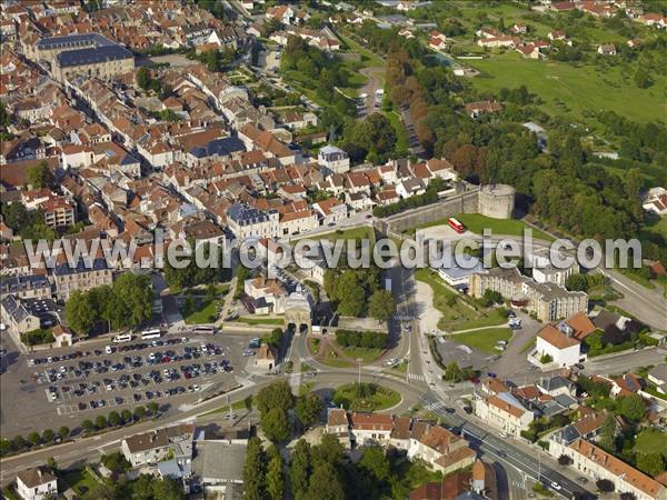 Photo aérienne de Langres