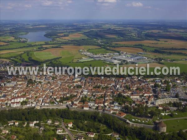 Photo aérienne de Langres