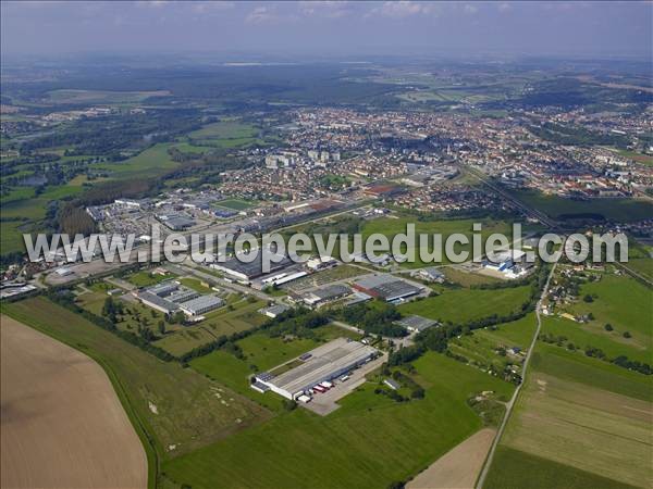 Photo aérienne de Lunéville