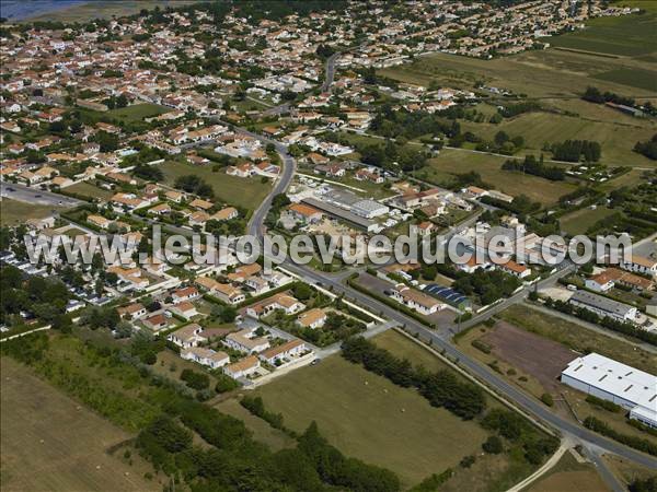 Photo aérienne de La Bre-les-Bains