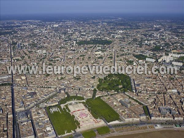 Photo aérienne de Bordeaux