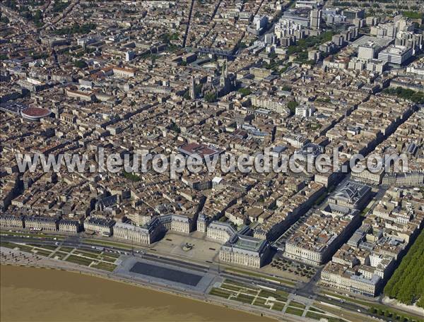 Photo aérienne de Bordeaux