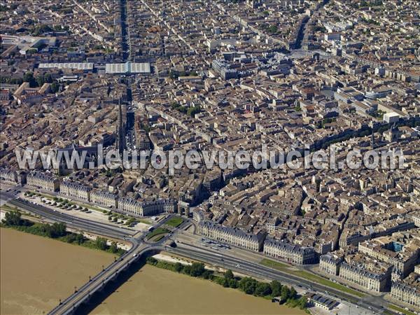 Photo aérienne de Bordeaux