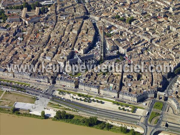 Photo aérienne de Bordeaux