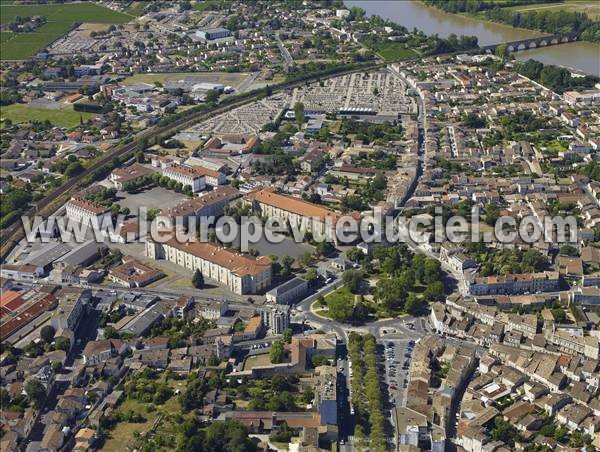 Photo aérienne de Libourne