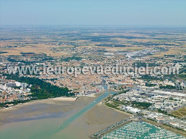 Photo aérienne de La Rochelle