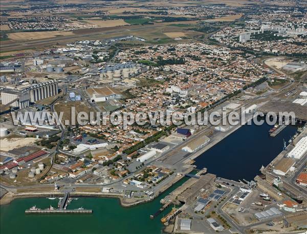 Photo aérienne de La Rochelle