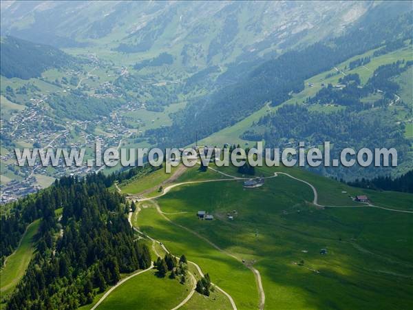 Photo aérienne de La Clusaz