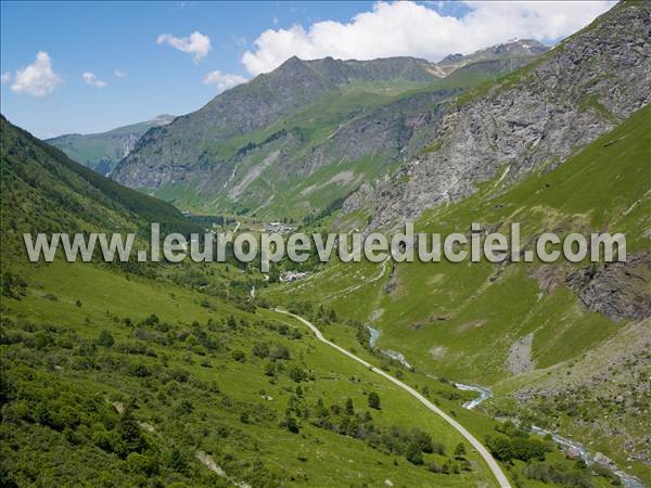 Photo aérienne de Champagny-en-Vanoise