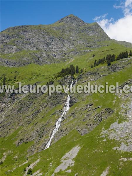 Photo aérienne de Champagny-en-Vanoise