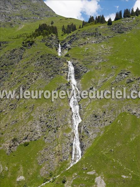 Photo aérienne de Champagny-en-Vanoise