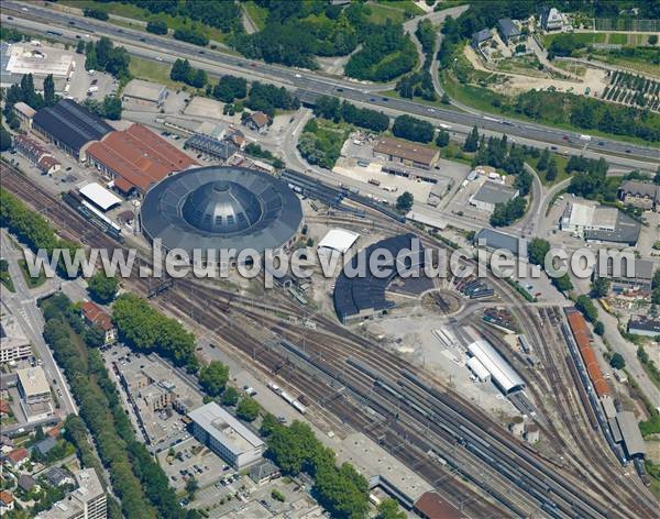 Photo aérienne de Chambéry