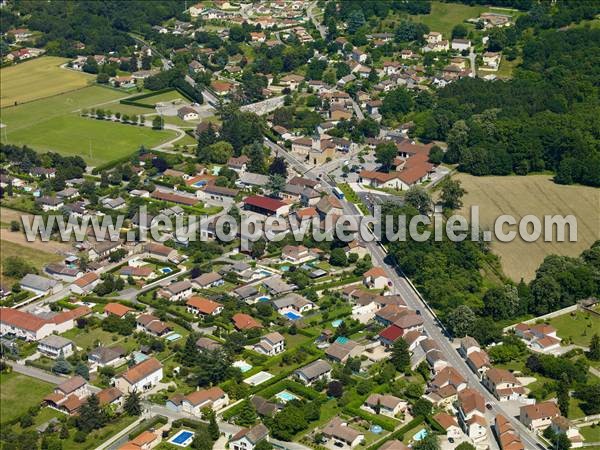 Photo aérienne de Chamagnieu