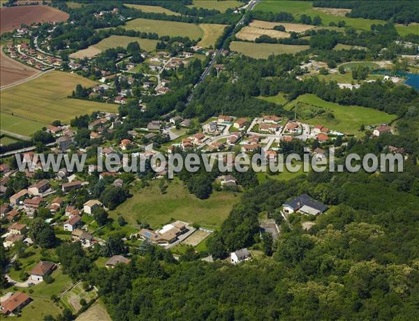 Photo aérienne de Chamagnieu